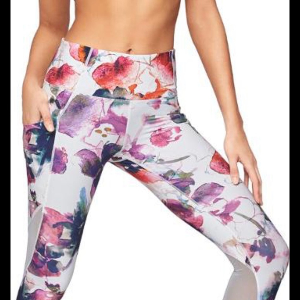 Athleta floral legging